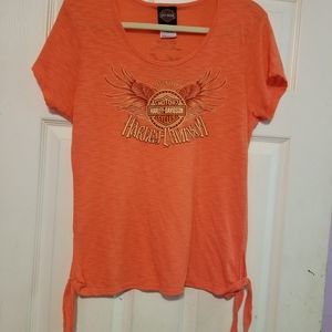 Harley Davidson women's top size L